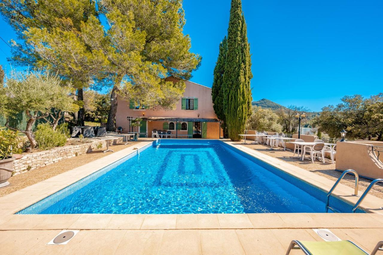 La Maison Du Rouge Gorge - Charmante Maison Climatisee Avec Piscine Pontevès Екстериор снимка